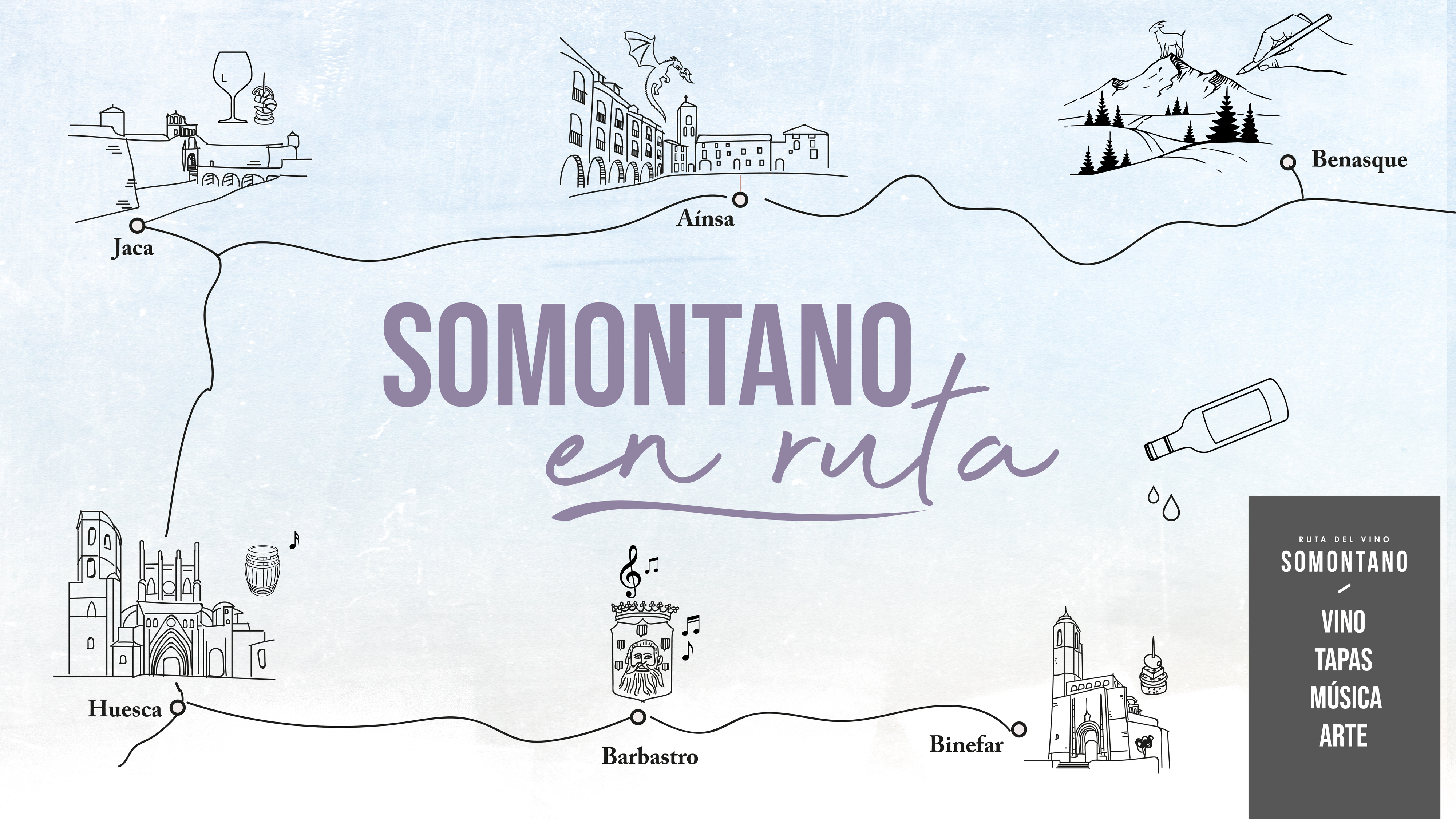 El tour “Somontano en Ruta” llega a seis municipios del Alto Aragón en 2025